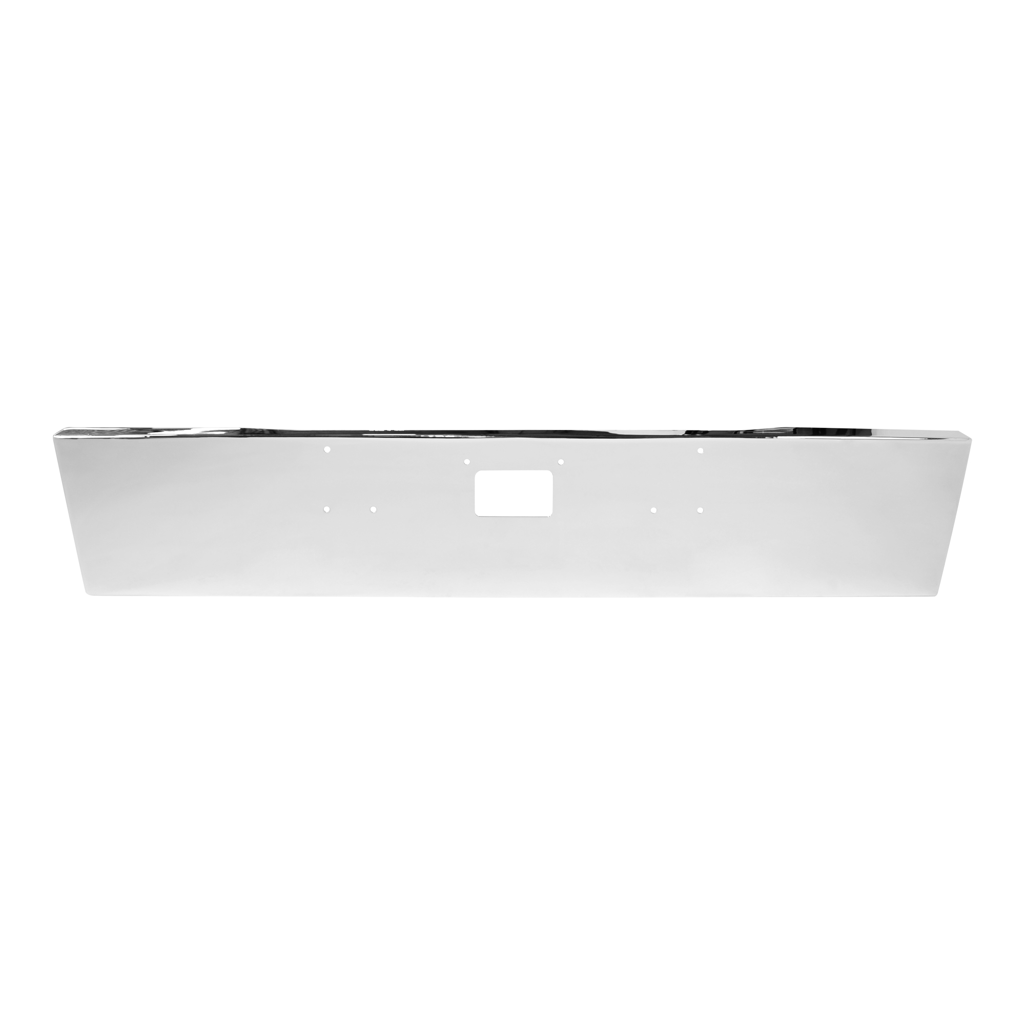 Chrome Bumper (Peterbilt 378 & 379) Box End W/ Tow & Mounting Holes — SKU US20-804BX20