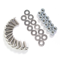  10" to 12" V Style Stainless Steel Visor for Mack RD/R600/R700  thumbnail 6