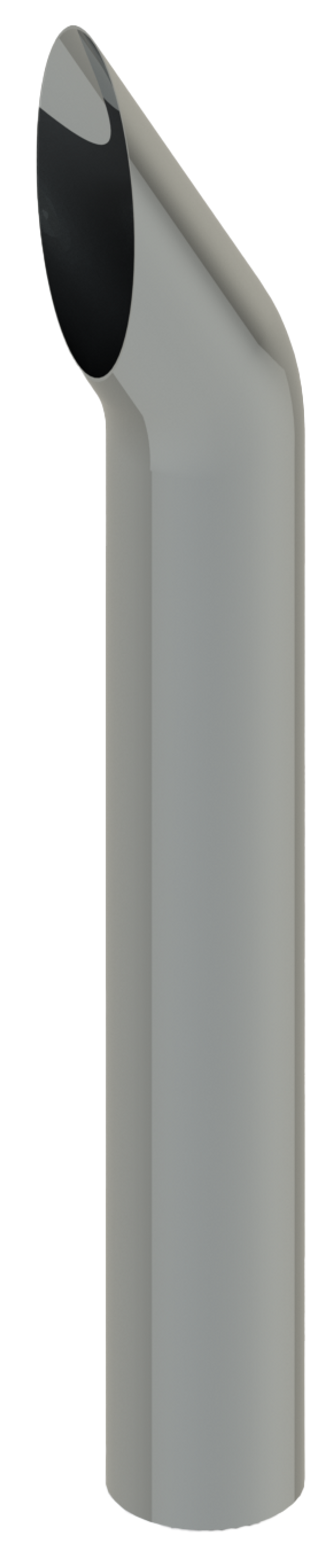 Lincoln Chrome Short 30 Cut Stack 8” OD X 54” Straight (No End Finish) — SKU 508A-054-1103