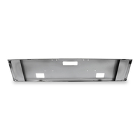 20” Chrome Bumper fits Freightliner Classic 1984-2003, Texas Square, with Tow and Fog Light Holes thumbnail 4