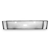 20” Chrome Bumper Kenworth W900L, with Step and Tow Holes thumbnail 5