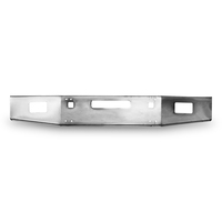 14” Tapered Ends to 10" Chrome Bumper Kenworth T800 2003-1986, with Set Back Axle, Step, Tow and Fog Light Holes thumbnail 2