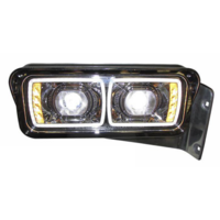 Headlight Housing Fits Peterbilt 379 W/LED Lights - Passenger Side thumbnail 2