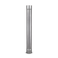 Muffler Eliminator Pipe 51” Aluminized  With Aluminized Finish ID/ID thumbnail 1