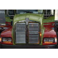 Grille Fits Kenworth T600 Horizontal 2 Columns S.Steel thumbnail 2