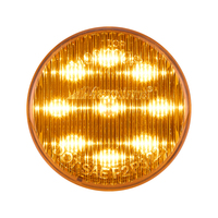 2" Round Amber/Amber Clearance Marker Light Maxxima thumbnail 1