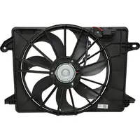 Dual Radiator and Condenser Fan Assembly for Dodge Charger (2009-2023),Dodge Challenger (2009-2023),Chrysler 300 (2009-2023)(single fan) thumbnail 1