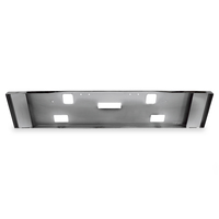 18” Chrome Bumper Freightliner Classic XL 2004-2007, with Box End Step, Tow and Fog Light Holes thumbnail 5