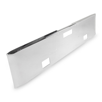 18” Chrome Bumper (FL Classic 2003 & Older) Texas Square, Tow And Fog Light Holes thumbnail 2