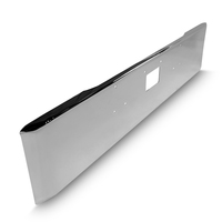 20" Chrome Bumper (Peterbilt 378 & 379) Texas Square W/Tow thumbnail 3