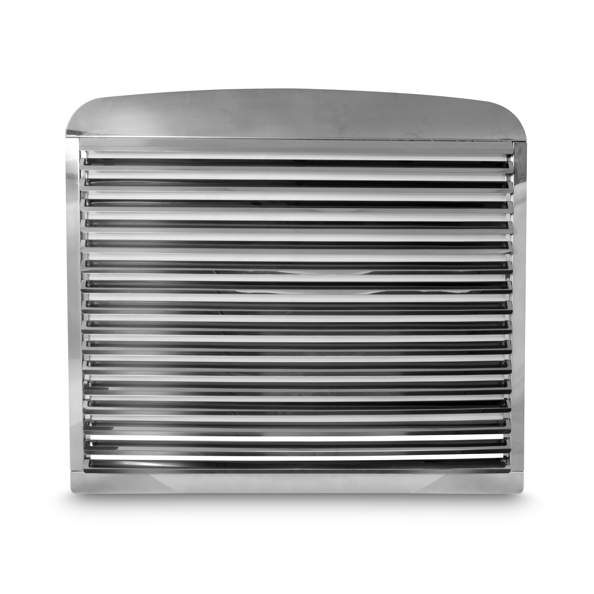 Stainless Steel Grille with 17 Louvers for Freightliner Classic, Classic XL & FLD120  — SKU US18-463202