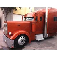 20” Chrome Bumper (PB 378/379, KW W900, 95" Long) American Eagle, Rolled End thumbnail 16